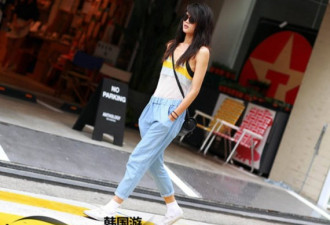 实拍首尔江南区商业街 韩国美女聚集之地