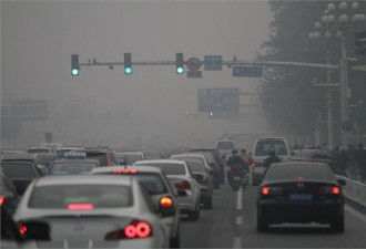 组图：橙色警报！北京，又遭雾霾围城