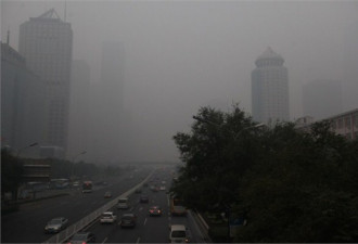 组图：橙色警报！北京，又遭雾霾围城