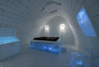 瑞典冰雪酒店举世闻名：每年维持4个月