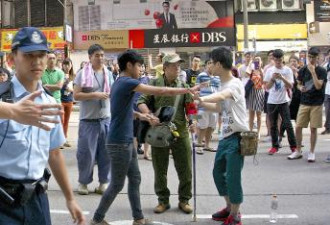 内幕：众多中国便衣警察监控香港占中