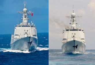 原因不明 中国新锐战舰竟遭“开膛”