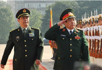 越南防长访华 两国将设保密直通电话
