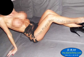 波兰性产业 皮条客给妓女纹身做标记