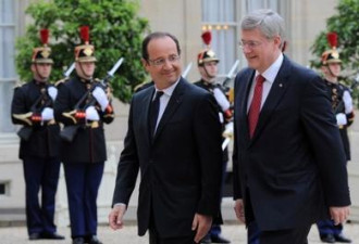 法国总统今天到访加拿大，将参观班芙公园