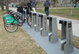 多伦多市自行车共享 将新增20停靠站