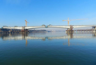 壮观！中国在欧洲的第一座大桥终建成