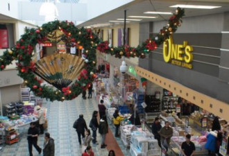 多伦多享受绿色圣诞 华人商场生意旺