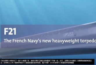 法国F21鱼雷广告：霸气腰斩中国护卫艇