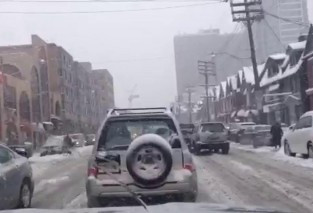 大多区雪暴过后是冰雨 驾车人士要小心