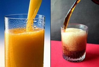 英国营养学家：果汁和可乐一样不健康