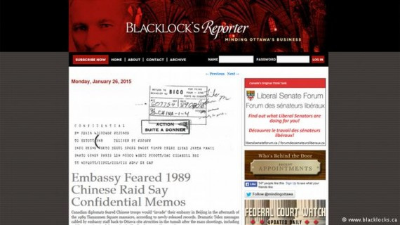 加拿大网站Blacklock's Reporter Screenshot der Website blacklocks.ca