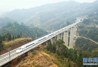 中国高铁屡创世界第一：速度已超飞机