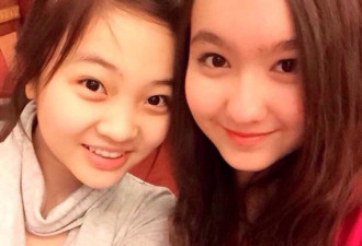 女大十八变 林妙可晒与友自拍好可爱