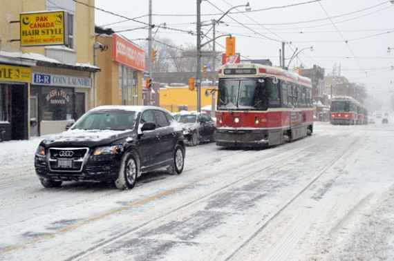 toronto streetcar crash