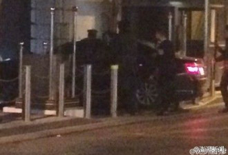 上海美国领馆深夜遭轿车冲撞 哨兵受伤