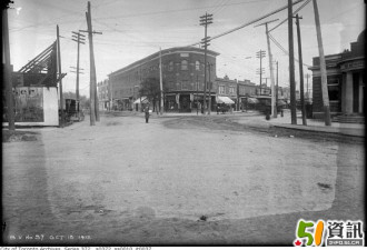 多伦多这10个主要街口100年前是啥样？
