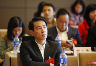 陈小春参加惠州两会 沉默令记者失望