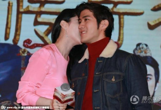 李晨不在 范冰冰与其他绯闻男友玩亲密