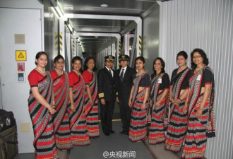 印度空姐青黄不接 返聘58至60岁大妈上岗