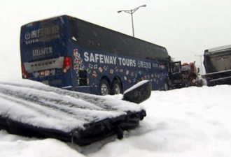 泰安旅游巴士车祸 两人重伤 27旅客平安