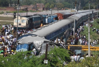 印度火车又出事了！出轨已致34死150伤