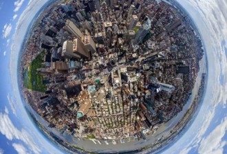 世界名城3D全景图 如同置身魔幻气泡