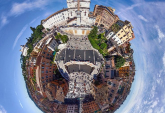 世界名城3D全景图 如同置身魔幻气泡
