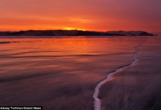 世界最大淡水湖 惊天“炸裂”的一幕