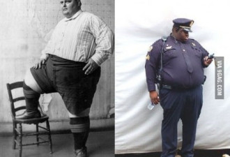百年年最胖的人 今天只是正常大块头