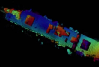 美航母海底沉睡64年被发现 惊人完整