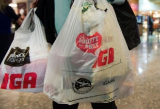 蒙特利尔拟禁塑料袋 加国大城市首例