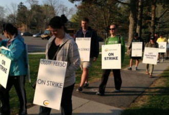 高中老师罢工：影响7万学生 又2校加入