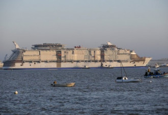 全球最大邮轮今下水 可搭载八千余人