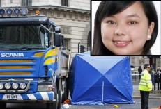 华裔剑桥女生踩单车上班被大卡车撞死