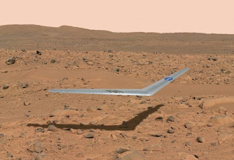 美国火星飞机原型首曝光 形似”回旋镖”