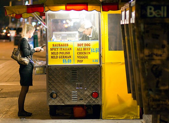hot dog stand toronto