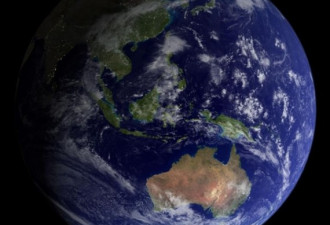 43年来 第一张完整的地球向阳面照片