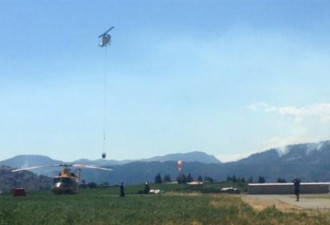 BC林火区有人放无人机令救火机队停飞