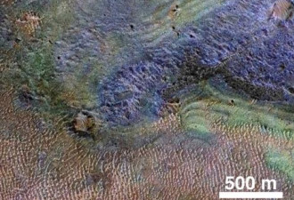 NASA公布火星照片 斑斓色彩现神奇地貌