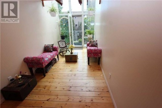 Inside Toronto’s narrowest house, Aug. 26. 2015. Image via www.realtor.ca
