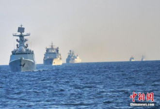 阅兵当天 5艘中国舰艇现身阿拉斯加海域