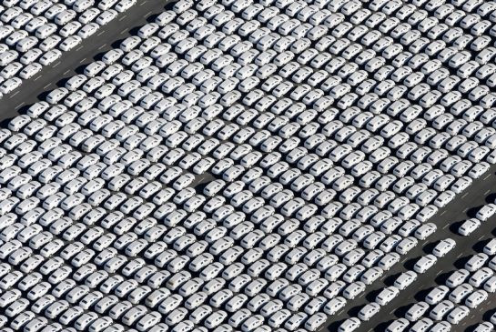New cars are ready to be shipped at the Volkswagen factory in Emden, Germany, on Sept. 30. Volkswagen Canada's dealers have been instructed to suspend the sale and delivery of any new Golf, Golf Sportwagon, Jetta, Beetle or Passat models with 2.0 TDI engines until further notice.