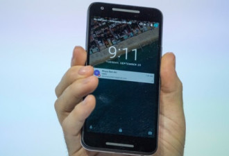谷歌发布由华为代工的新款Nexus手机