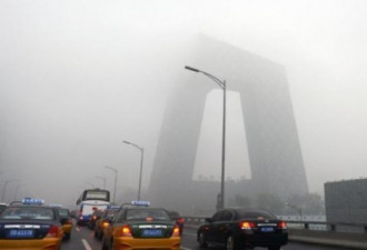 回国要小心 北京再度陷入重度雾霾天