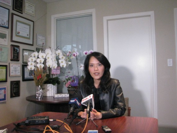 关慧贞促自由党政府尽快推出收容叙利亚难民具体计划。(记者周思/摄影)