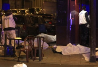 巴黎发生枪击爆炸事件 至少60人死亡