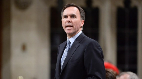Finance Minister Bill Morneau answers a question during question period in the House of Commons Wednesday. MPs later voted 230 to 95 to support the government's ways and means motion to make changes to tax rates.