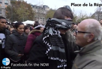 男子巴黎街头求拥抱：穆斯林不等于IS