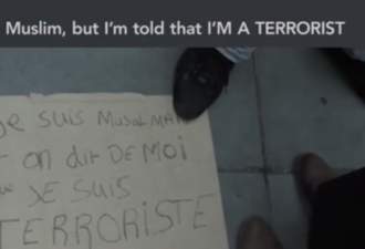 男子巴黎街头求拥抱：穆斯林不等于IS